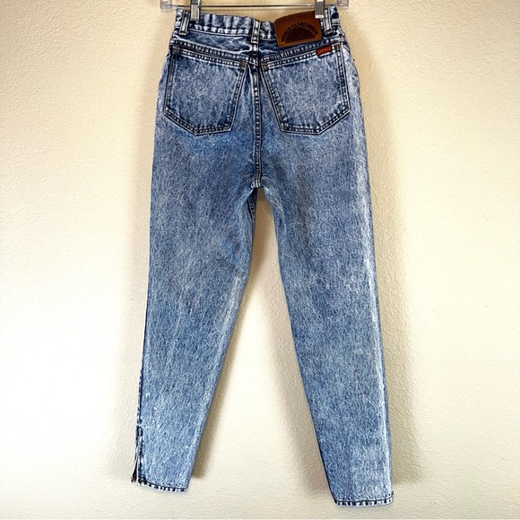 Lawman Group International Vintage High Waist Acid Wash Jeans Sz 5 - Picture 11 of 16